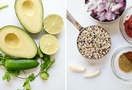 quinoa black bean tacos ingredients