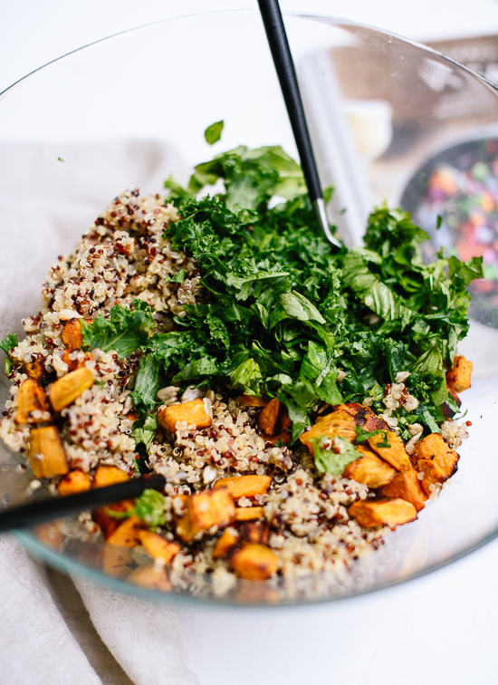 Quinoa salad from Food52's vegan cookbook - cookieandkate.com