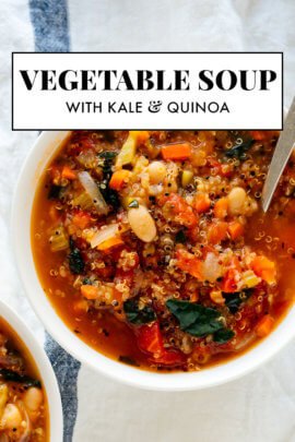 quinoa vegetable soup recipe