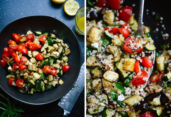 ratatouille quinoa salad