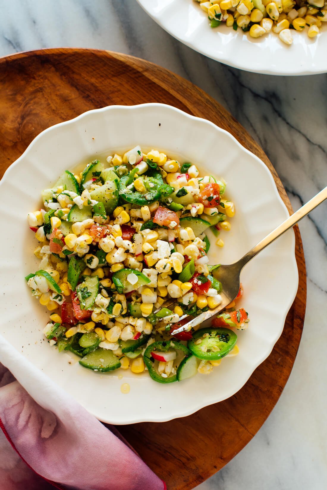 raw corn salad recipe