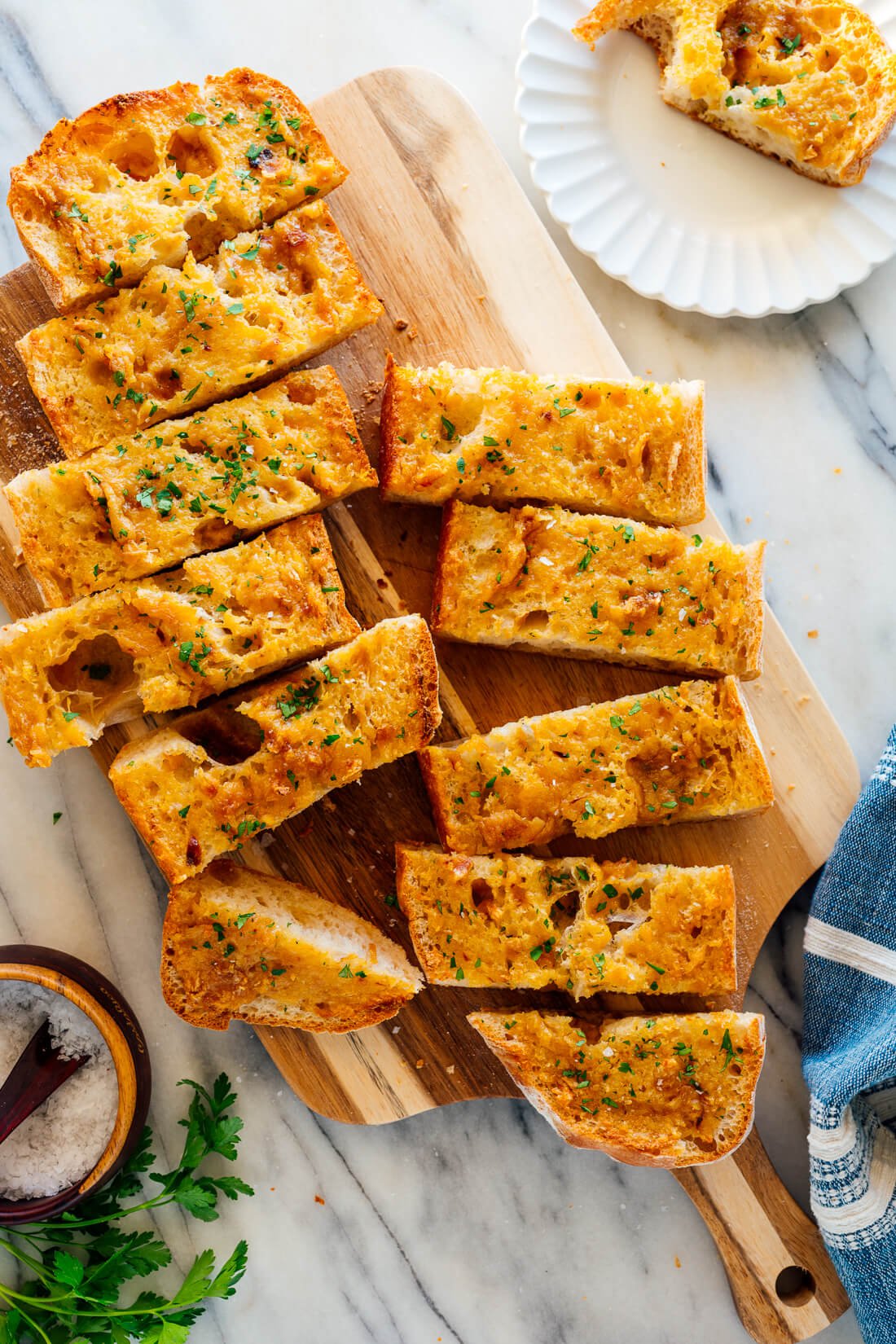 roasted garlic bread recipe