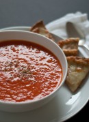 Roasted Red Pepper and Tomato Soup