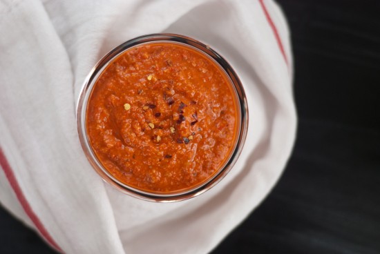 roasted red pepper pesto