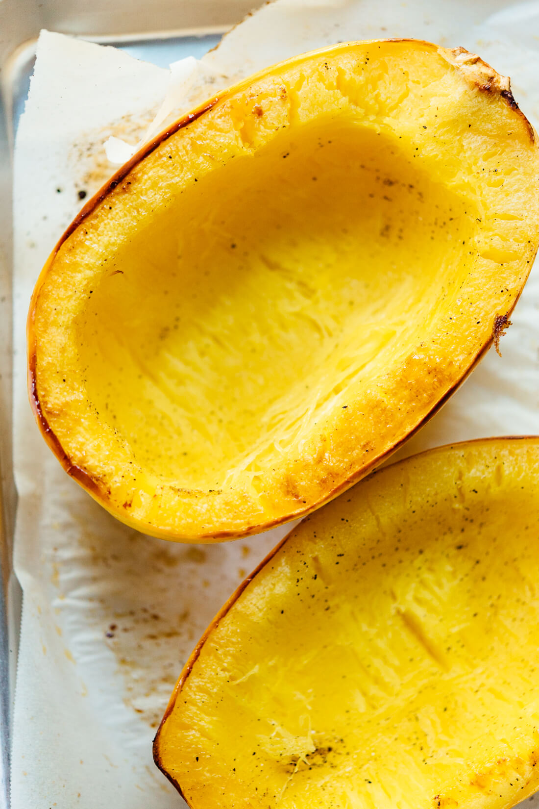 Roasted spaghetti squash