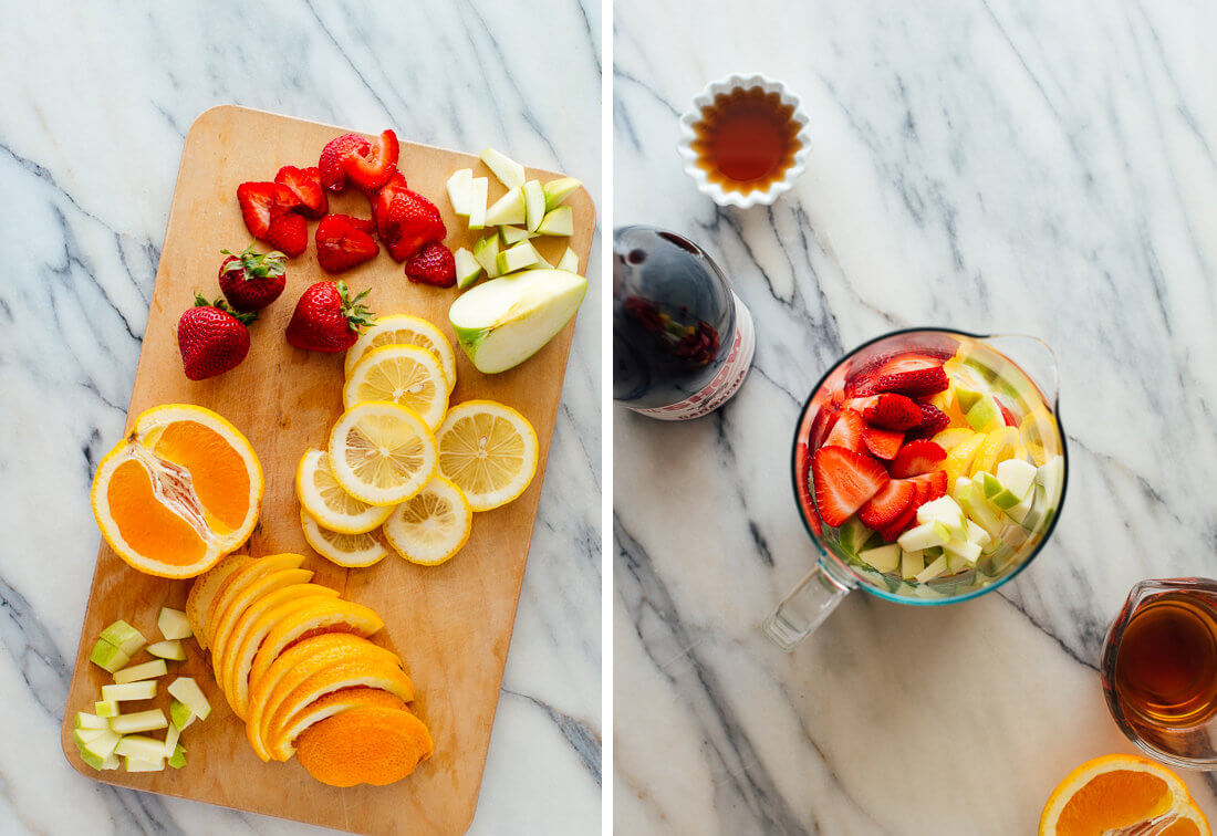 sangria ingredients