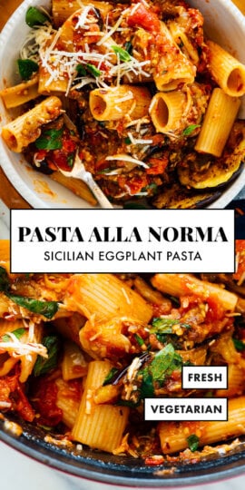 Sicilian pasta alla norma