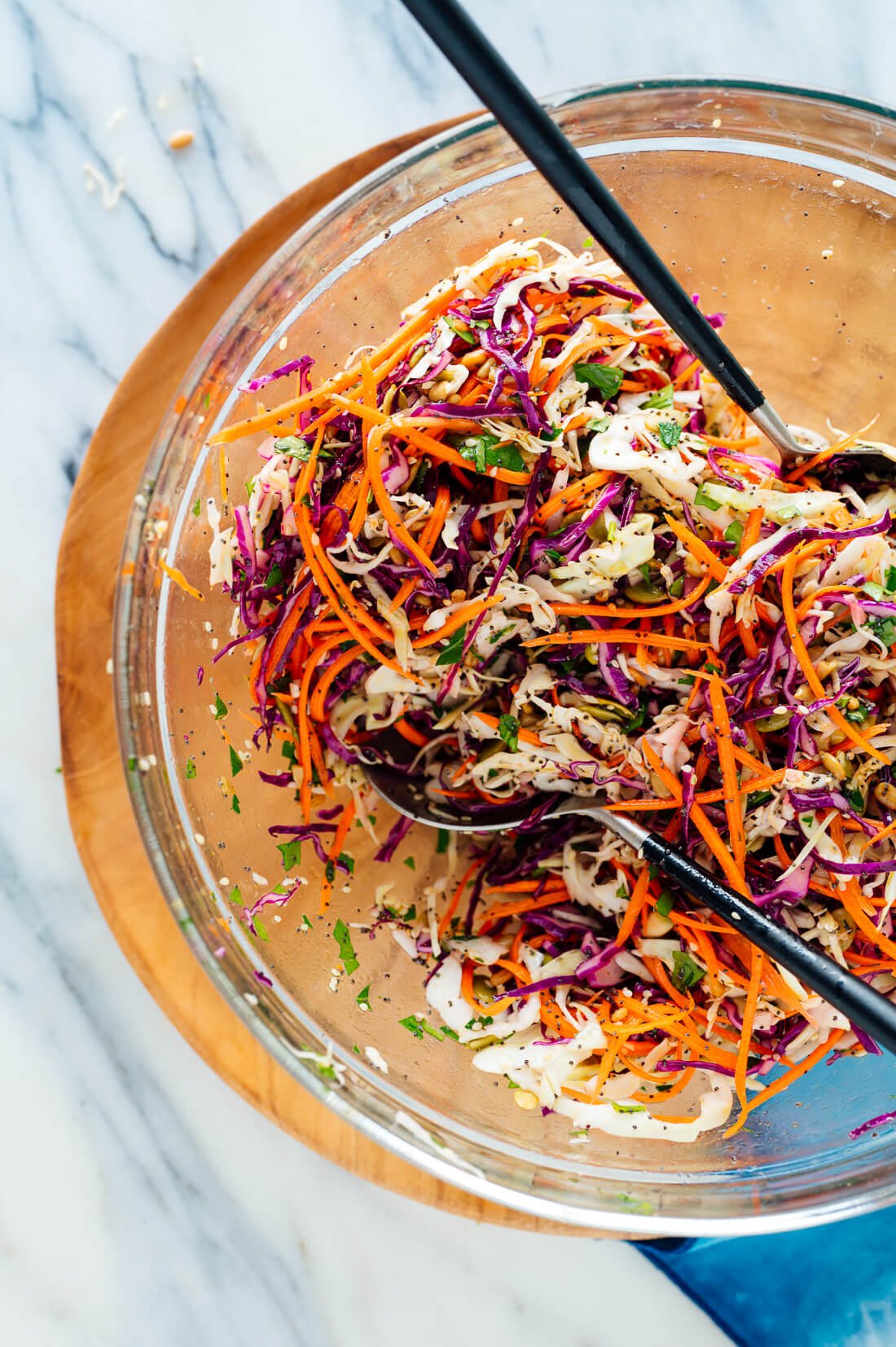 simple healthy coleslaw recipe