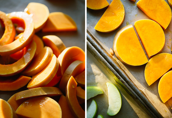 sliced butternut