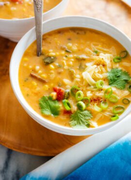 Southwestern corn chowder recipe