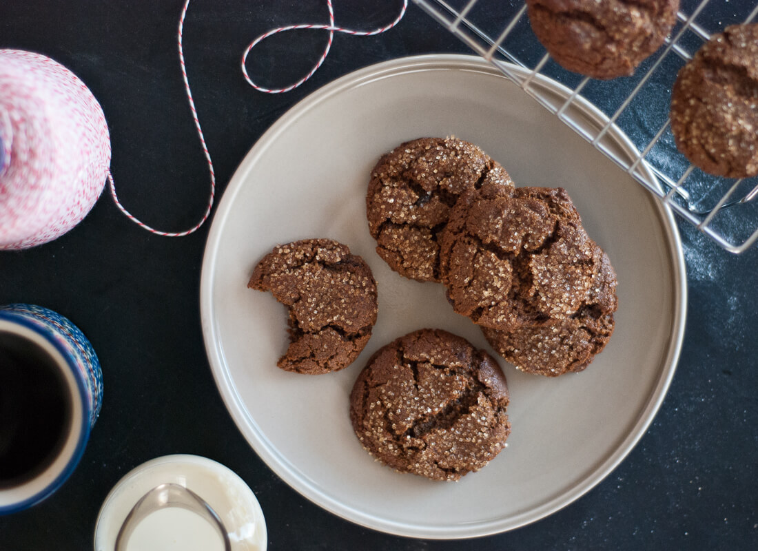 spicy molasses cookies recipe