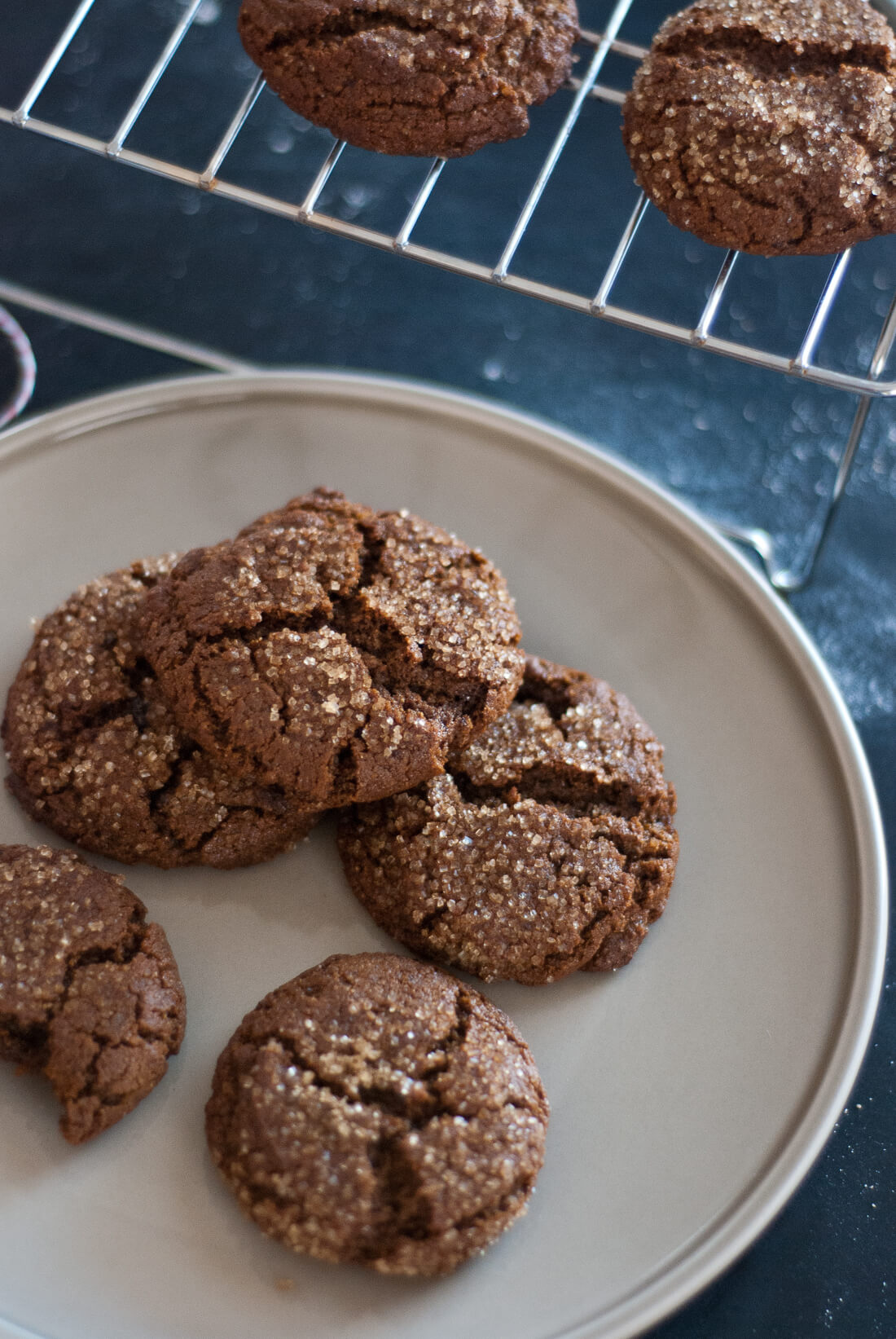 whole wheat molasses cookie recipe