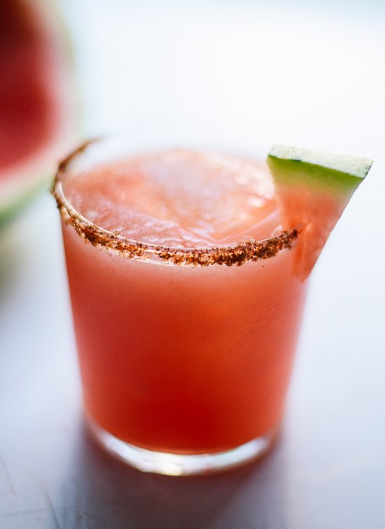 Spicy watermelon margarita recipe - cookieandkate.com