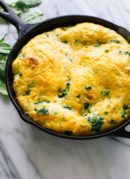 Broccoli, Cheddar & Spinach Frittata