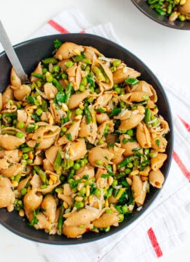 spring pea and asparagus pasta recipe