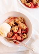 Strawberry Rhubarb Crisp