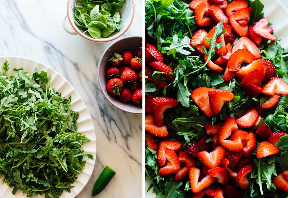 strawberry salad ingredients