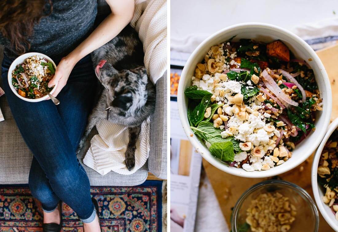 sumac sweet potato salad