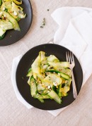 Summer Squash Salad with Lemon Citronette