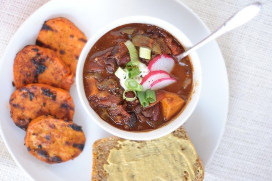 Sweet potato chili by Cookie and Kate