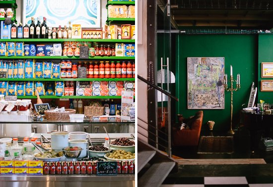 Tel Aviv market and house