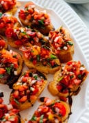 Tomato Basil Bruschetta with Balsamic Drizzle