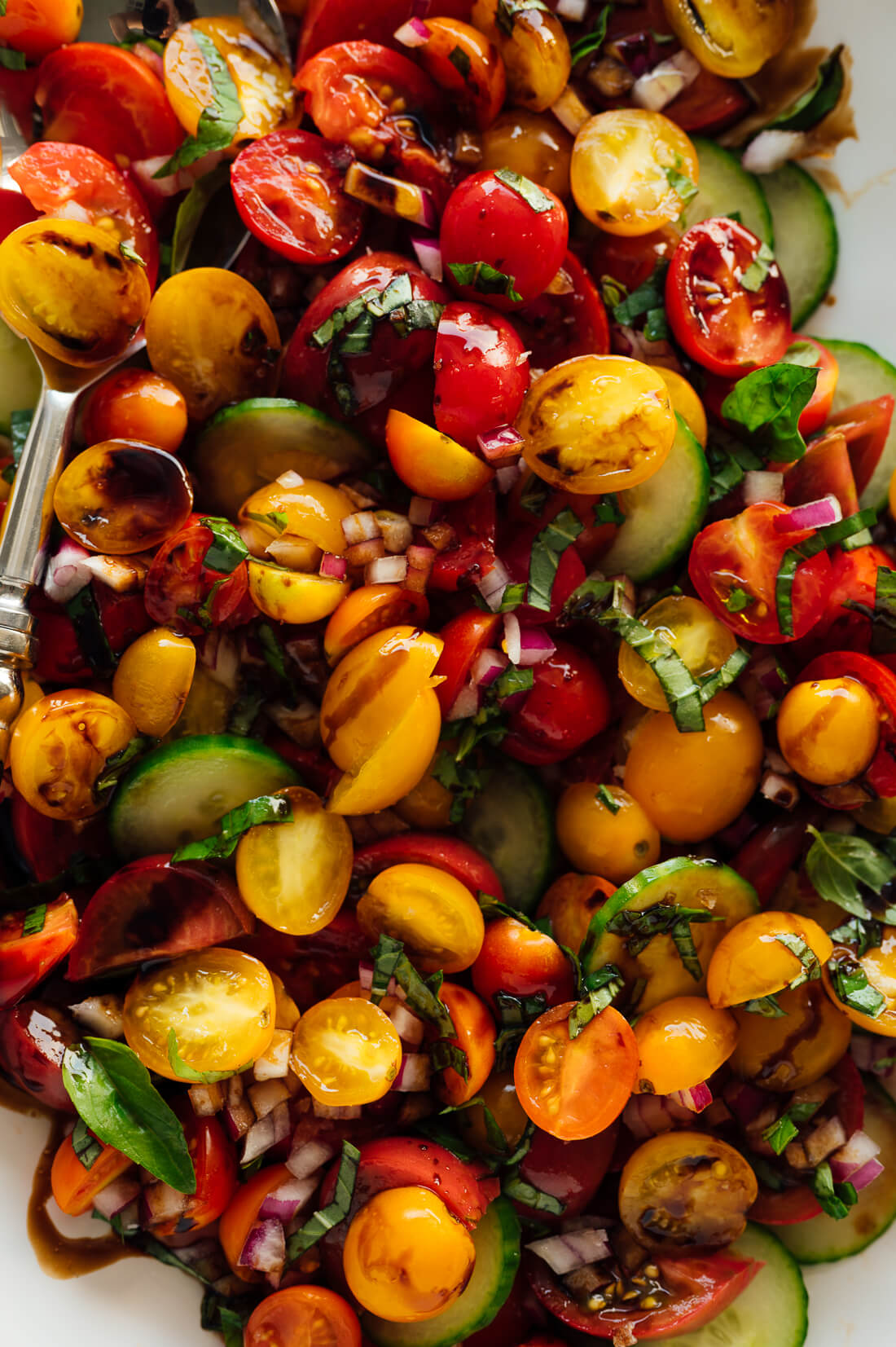 tomato cucumber salad recipe