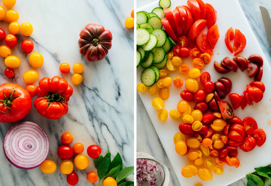 tomato salad ingredients