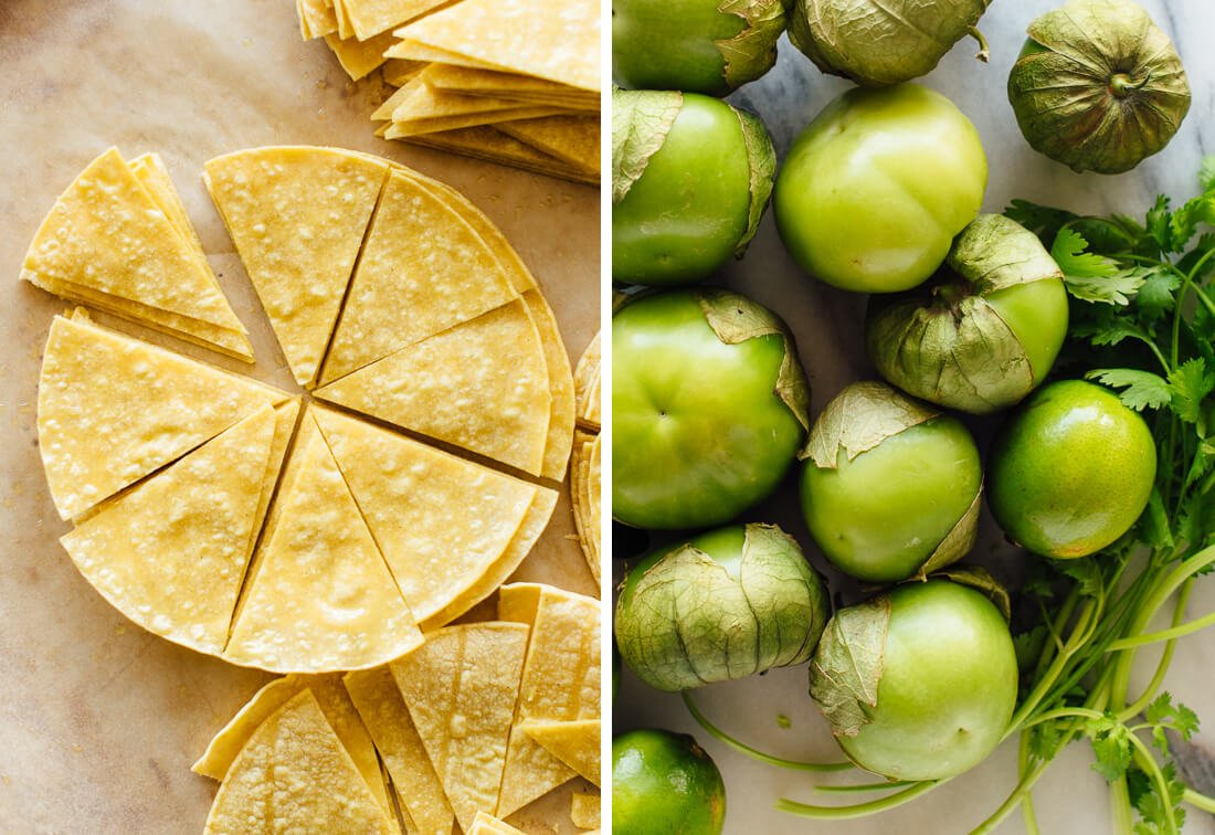 tortillas and tomatillos