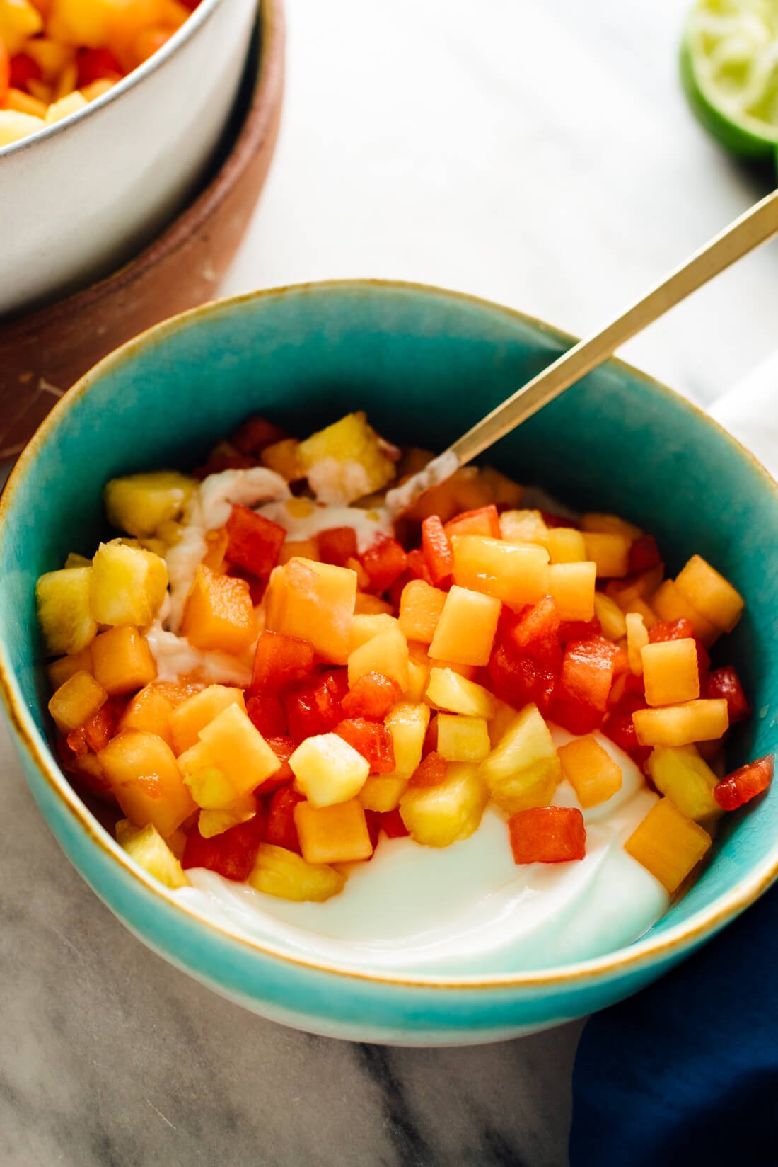 tropical fruit salad