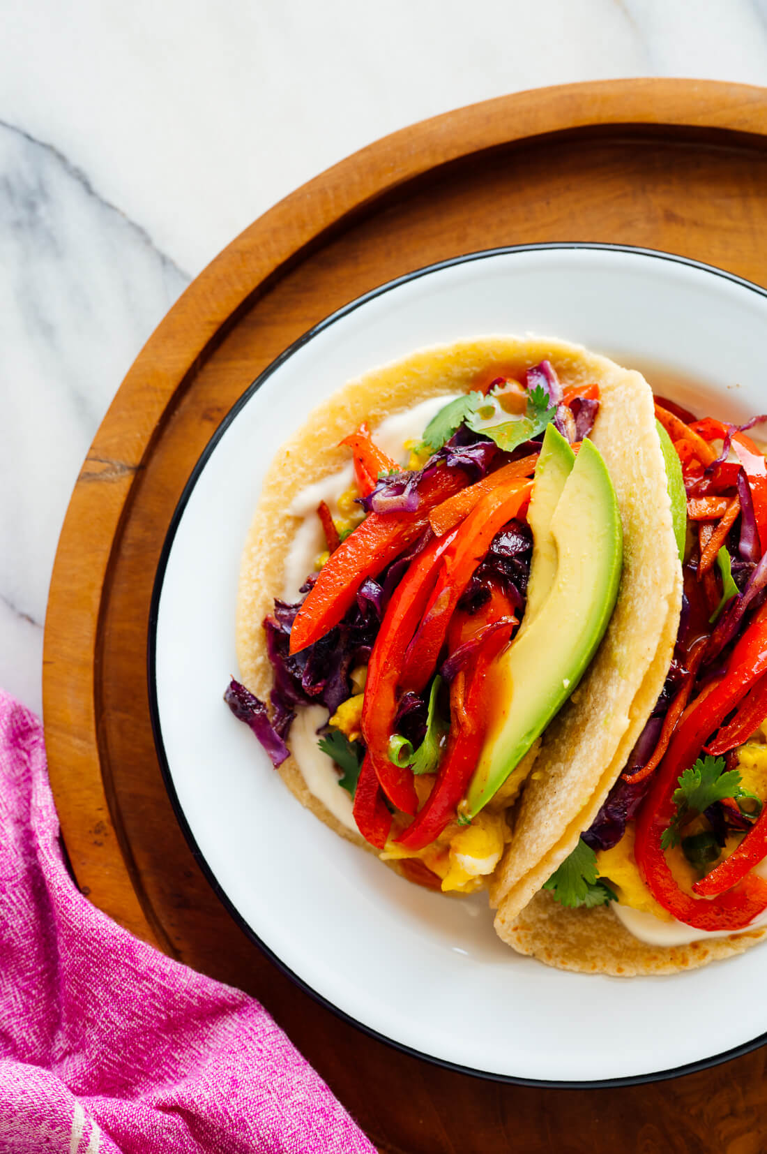 vegetarian breakfast tacos recipe