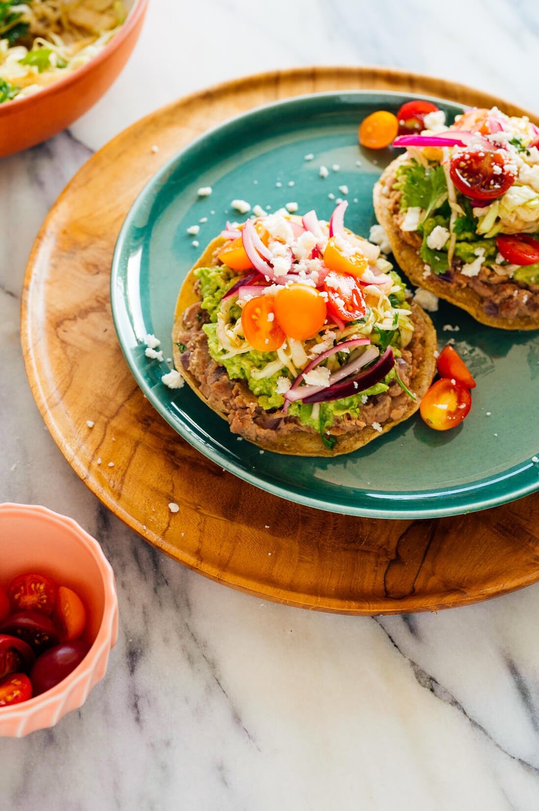 vegetarian tostadas recipe