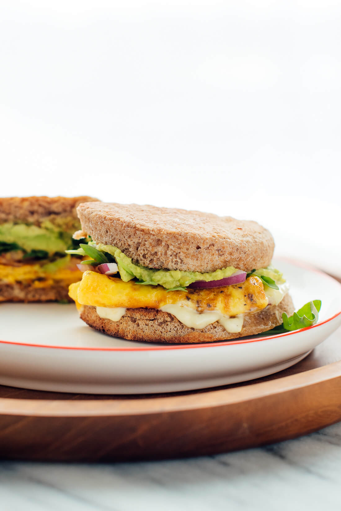 veggie breakfast sandwich recipe