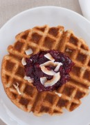 Whole Wheat Coconut Waffles